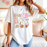 Here For The Snacks Tee