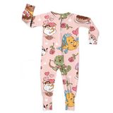 Sidekick sleepsuit pink