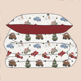A Cars Christmas Bedding Set