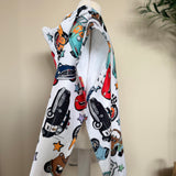Life Is A Highway Hooded Towel