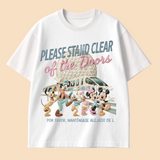 Stand Clear Of The Doors Stitched Style Tee