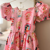 Candy Cane Princess Bow Dress