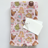 He’s A Mean One Muslin Swaddle