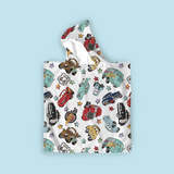 Life Is A Highway Hooded Towel